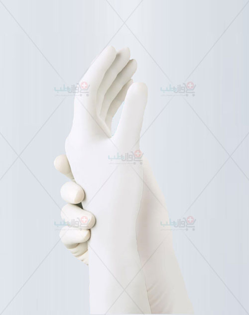 دستکش لاتکس جراحی استریل Surgicare